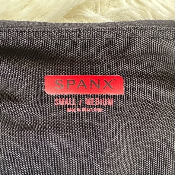 Spanx Skirt Wrap And Go Mini Athletic Tie Front Mesh Panel Black S/M - Picture 9 of 12